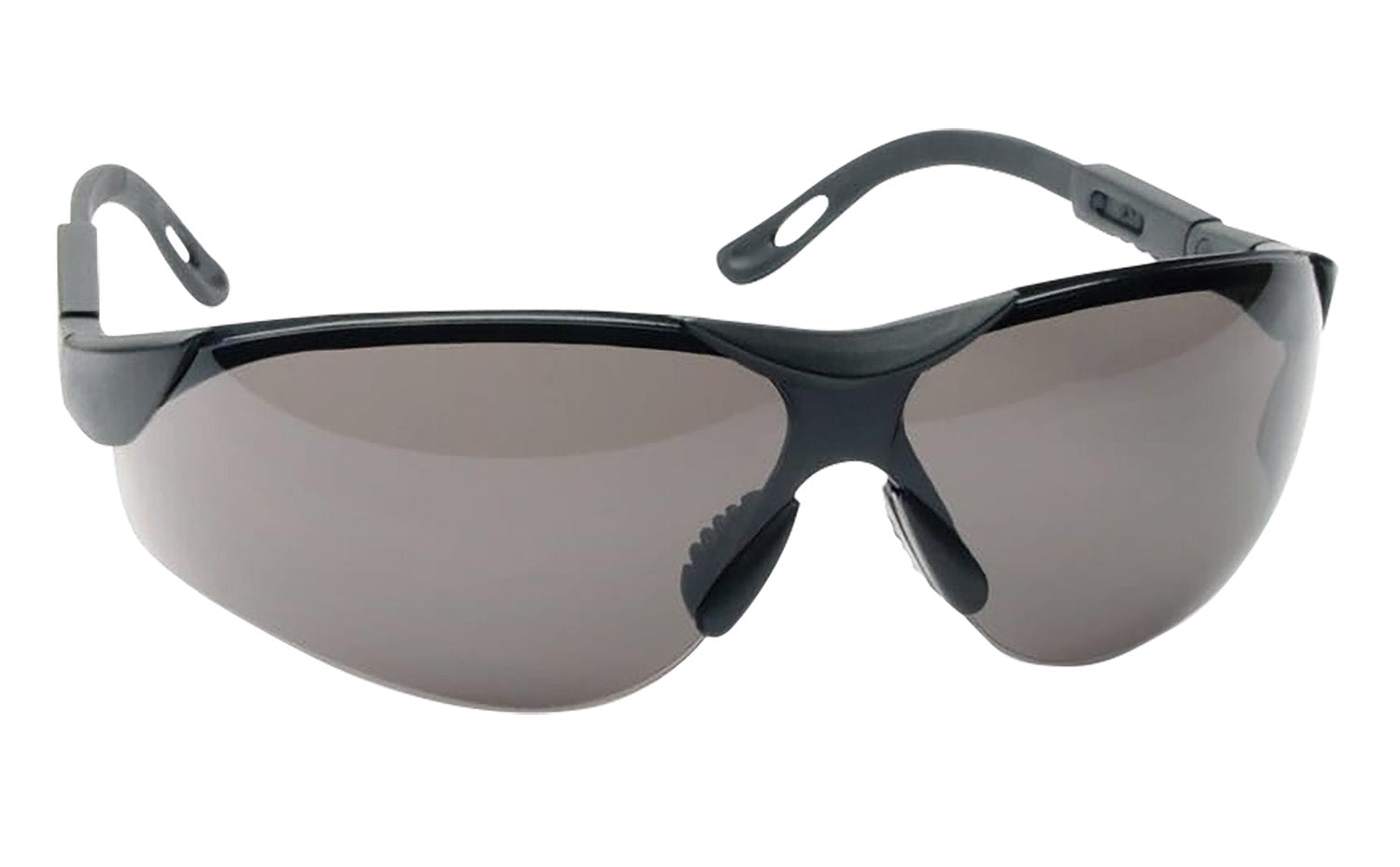 Walker's Elite Adult Sport Glasses - Gray Lens with Adjustable Black Frame