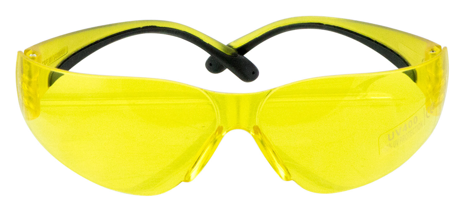 Walker's Clearview Youth Sport Glasses - Yellow Lens with Yellow Frame