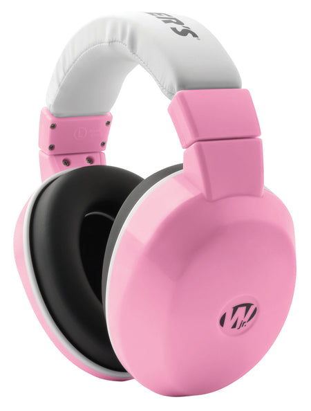 Walker's GWPINFMPK Passive 23 dB Over-the-Head Infant Earmuff Pink/White Plastic
