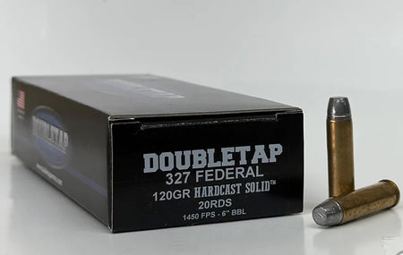 DoubleTap .327 Federal Mag  120 grain Hard Cast Solid ammunition