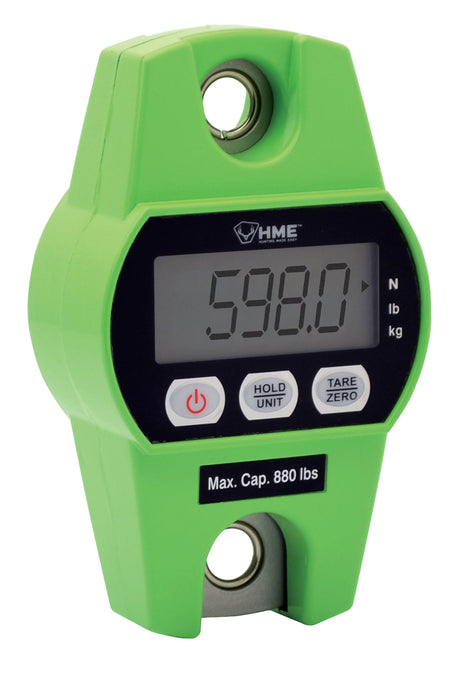 HME Digital Game Weighing Scale Green 880 Pound Max Capacity