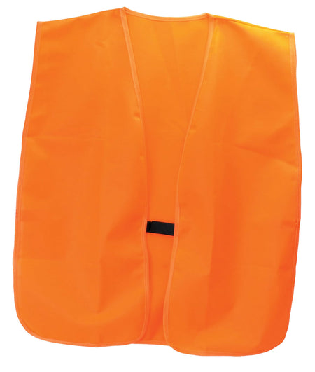HME VESTOR Blaze Orange Safety Vest One Size Polyester with Hook and Loop Closure