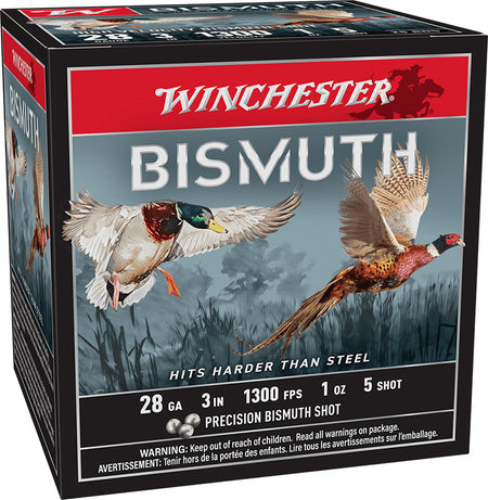 Winchester SWB2835 Bismuth                                                                                                                                                                                                          28 Gauge 3" 1oz 5 Shot