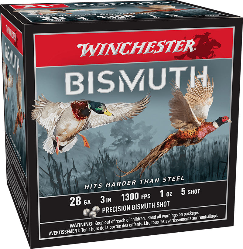 Winchester SWB2835 Bismuth                                                                                                                                                                                                          28 Gauge 3" 1oz 5 Shot