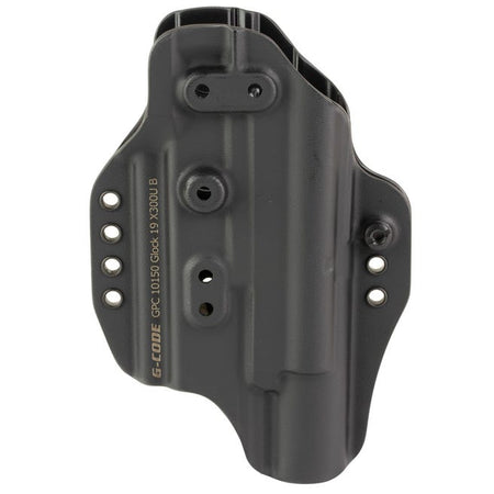 G-Code Prime Carry Holster Fits Glock 19/19X/45 (Gen3-5) w/X300u B Black