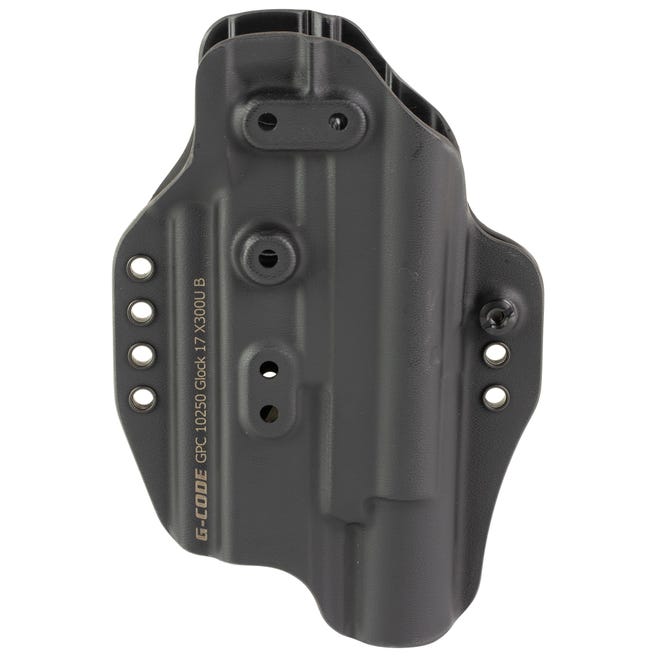 G-Code Prime Carry Holster Fits Glock 17/47/49 (Gen 3-5) w/X300u B Black