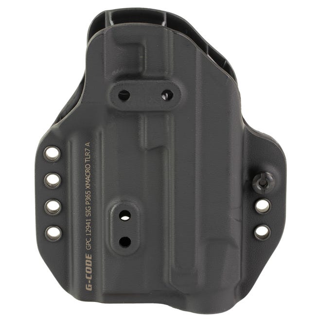G-Code Prime Carry Holster Sig P365 Xmacro TLR7 A Light Black