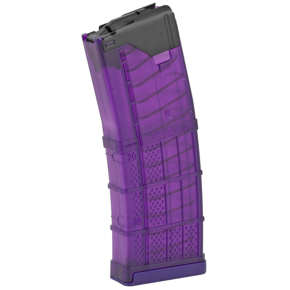 Lancer Systems L5AWM 30-Round 5.56 NATO Translucent Purple Mag