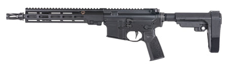 Geissele Automatics 08561B Super Duty MOD1 5.56 NATO No Magazine 11.50" Threaded Barrel, Black Cerakote Aluminum Receiver w/Picatinny Rail, M-LOK Handguard, Black Polymer SB Tactical SBA3 Brace, Mil-S