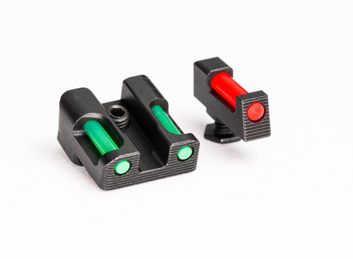 Tag Precision GLOCK Slim TSF TAC Pistol Fiber Optic Sight Set