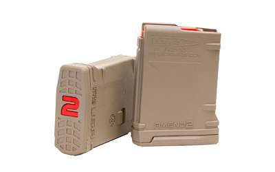 Amend2 M2 5.56 NATO 10-Round AR15 FDE Magazine State Compliant (Case of 50)