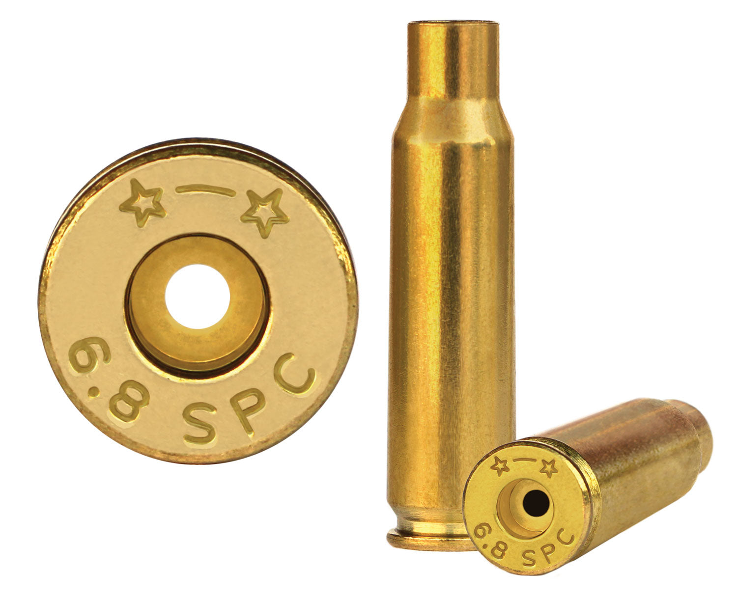 Starline Brass Unprimed 6.8 SPC AR-15 Rifle Cases 50-Count Bag