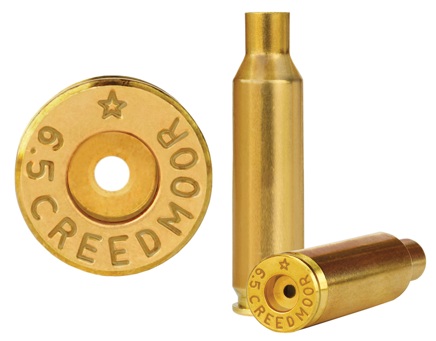 Starline Brass Unprimed 6.5 Creedmoor Bolt-Action Rifle Cases 50-Count Bag