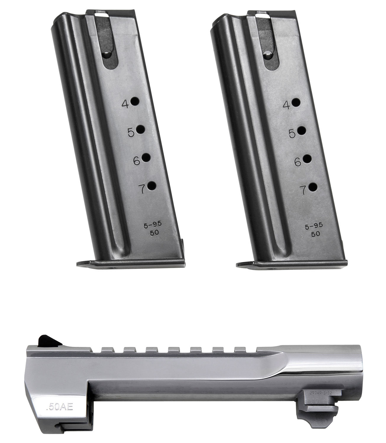 Magnum Research BMCP506PC .50 AE 6" Chrome Polished Replacement Barrel for Desert Eagle Mark XIX