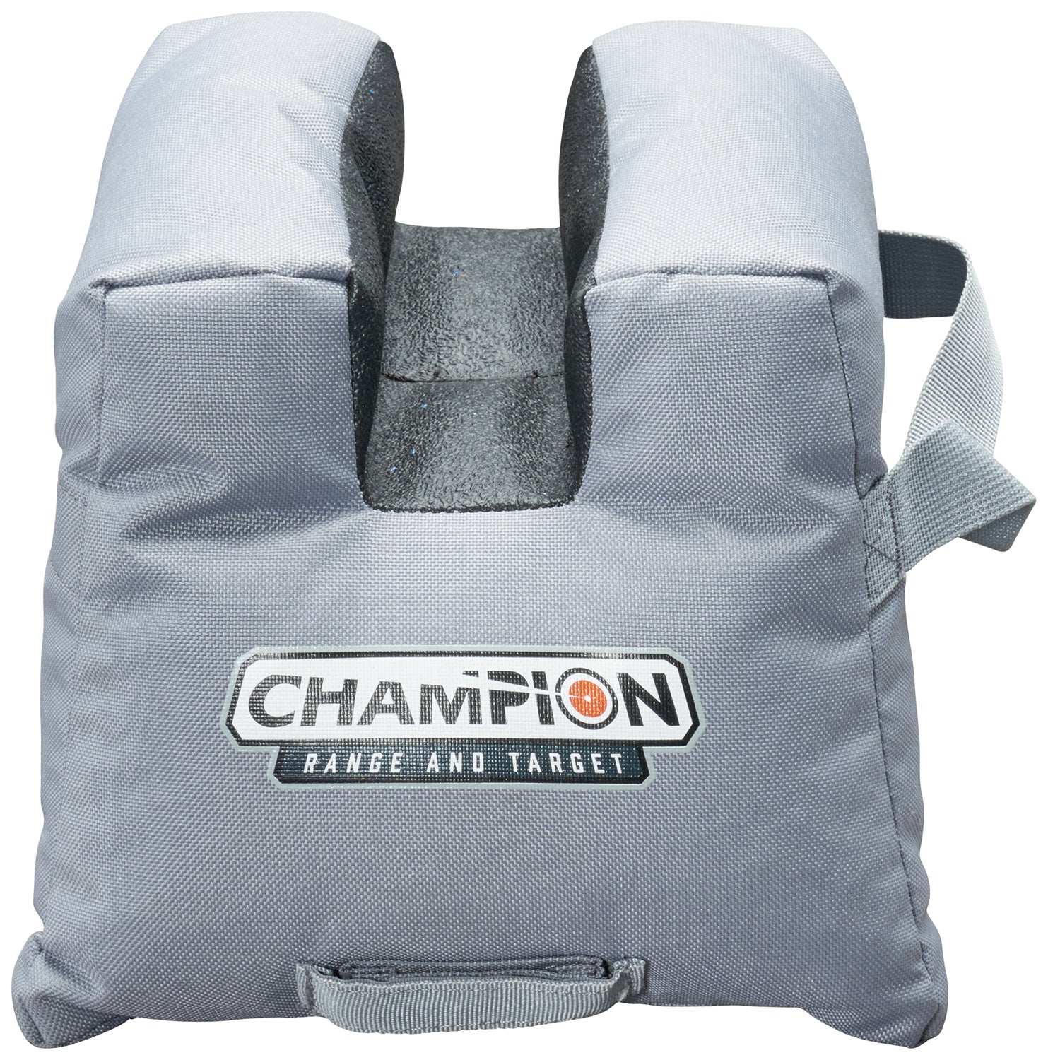 Champion 40893 Gray Front Shooting Support Bag with Black Panels