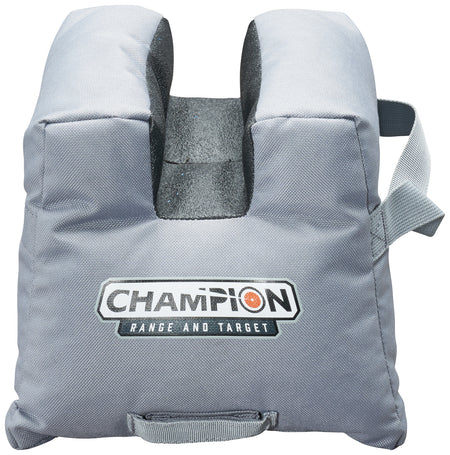 Champion 40893 Gray Front Shooting Support Bag with Black Panels