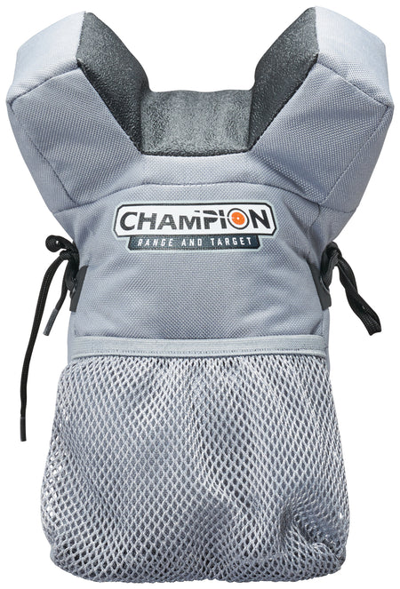 Champion 40895 Rail Rider Front Rest Bag Gray with Black Panels