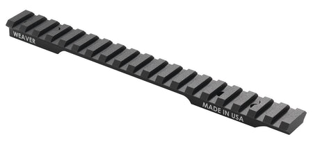 Weaver 99469 Tactical Extended Multi-Slot Base Black Anodized Fits Ruger American Short Action