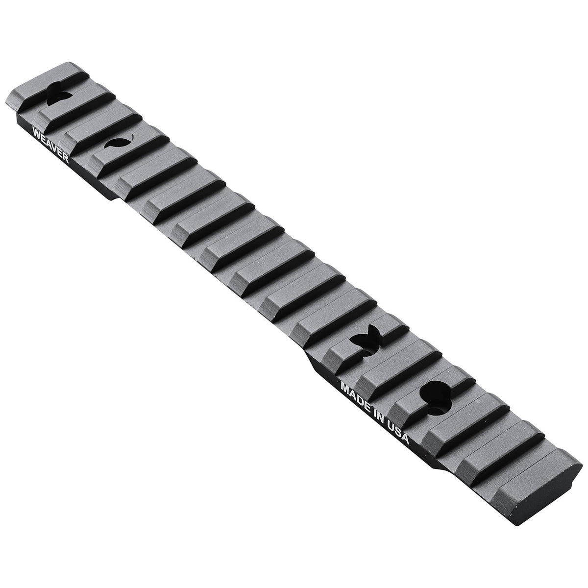 Weaver 99473 Tactical Extended Multi-Slot Base Black Anodized Fits Browning AB3 Short Action