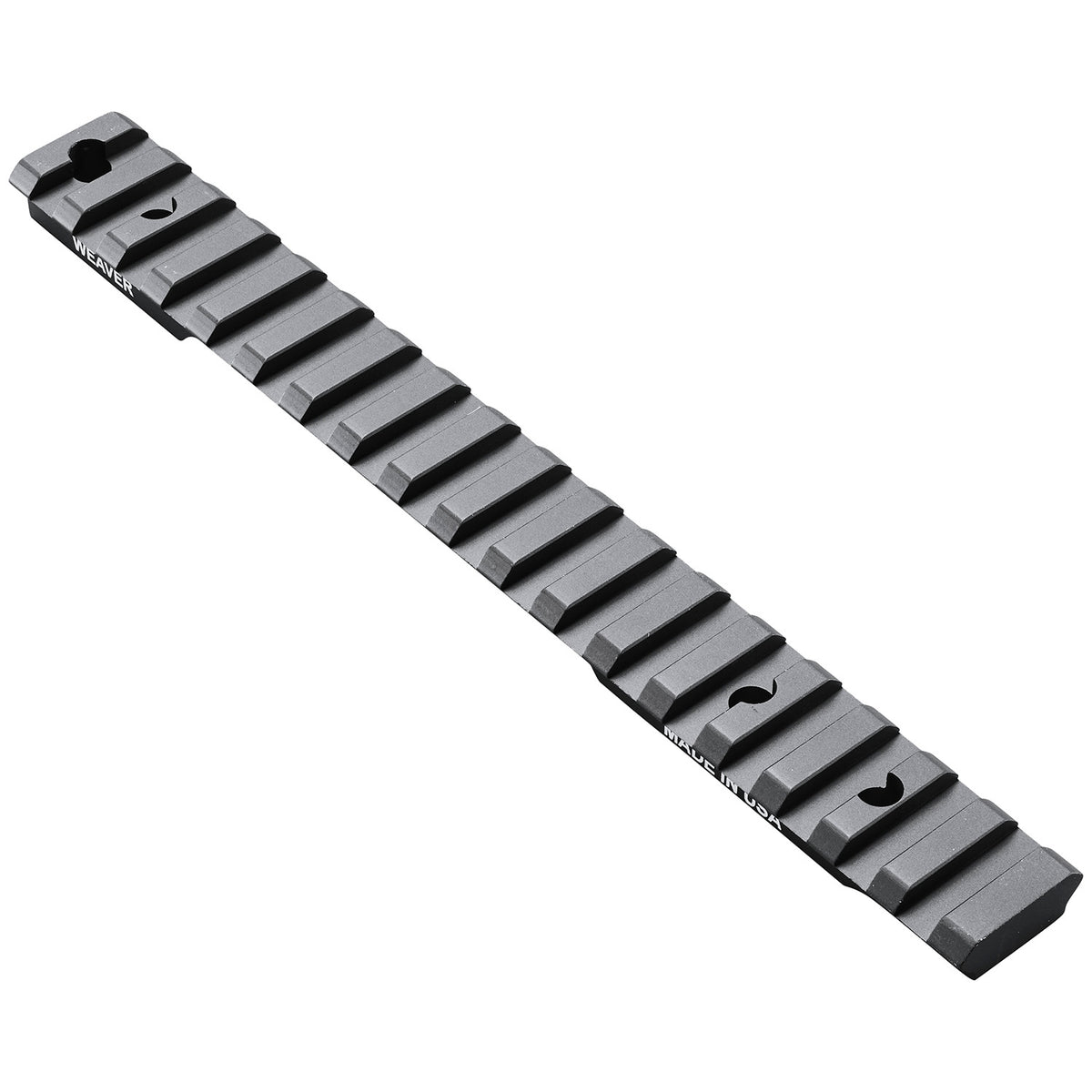 Weaver 99474 Tactical Extended Multi-Slot Base Black Anodized Fits Mossberg Patriot Long Action