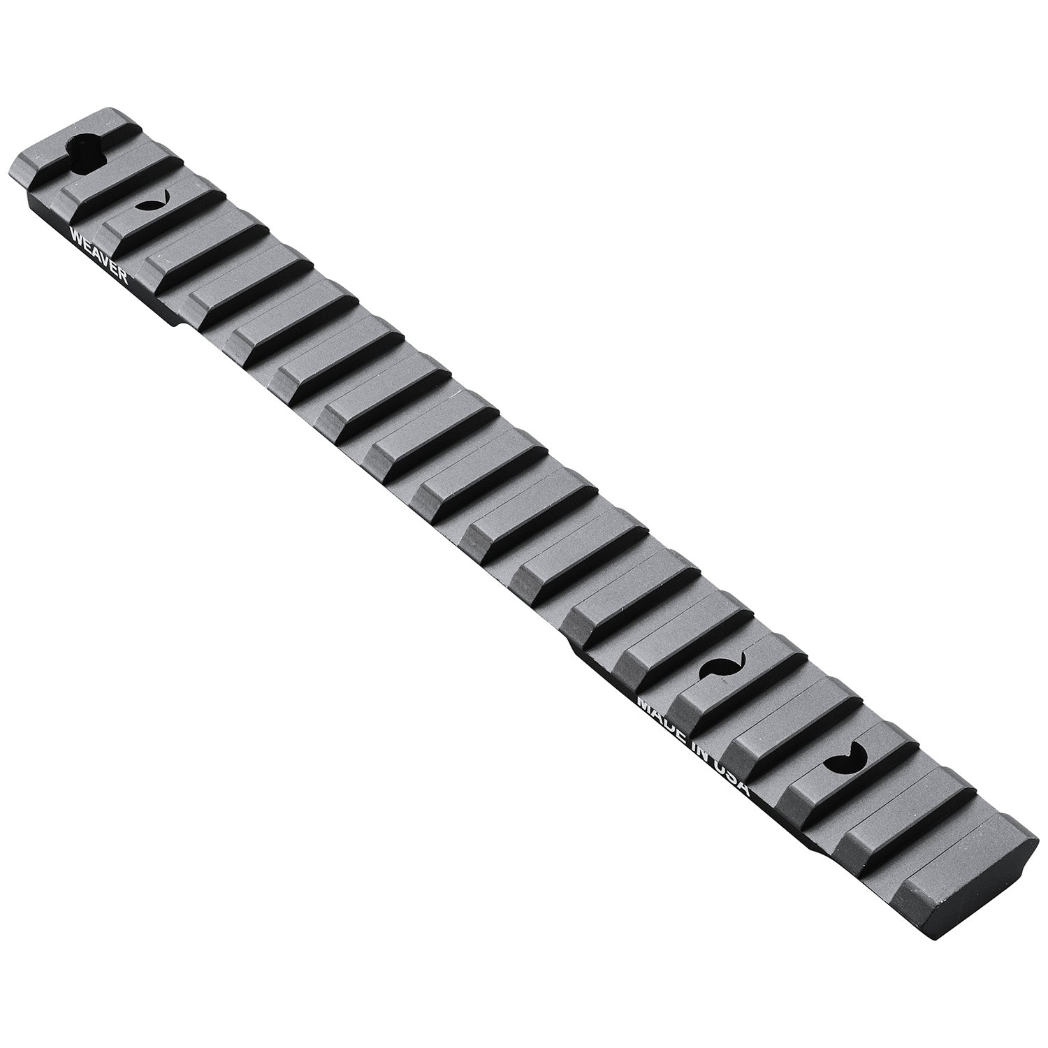 Weaver 99474 Tactical Extended Multi-Slot Base Black Anodized Fits Mossberg Patriot Long Action