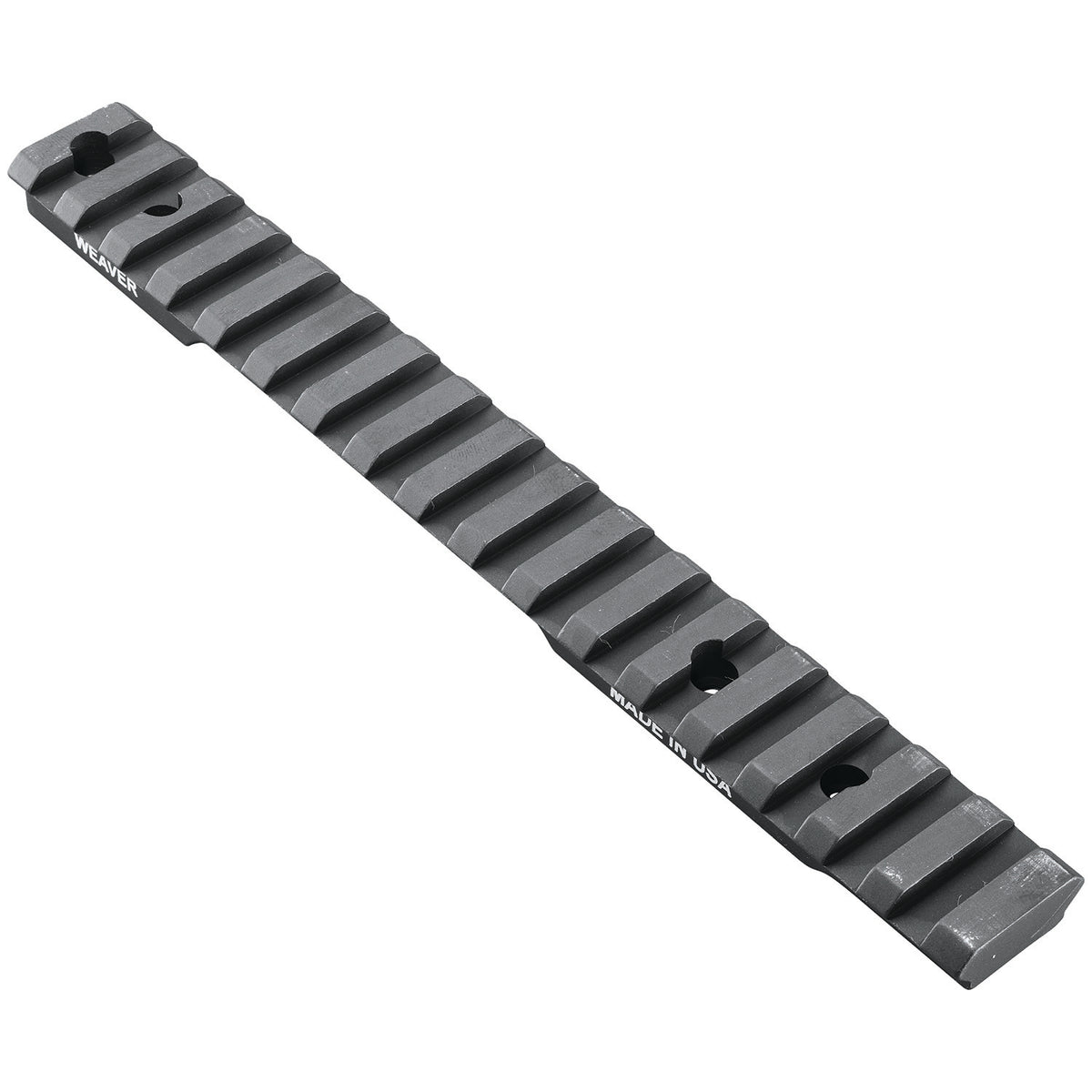 Weaver 99475 Tactical Extended Multi-Slot Base Black Anodized Fits Mossberg Patriot Short Action
