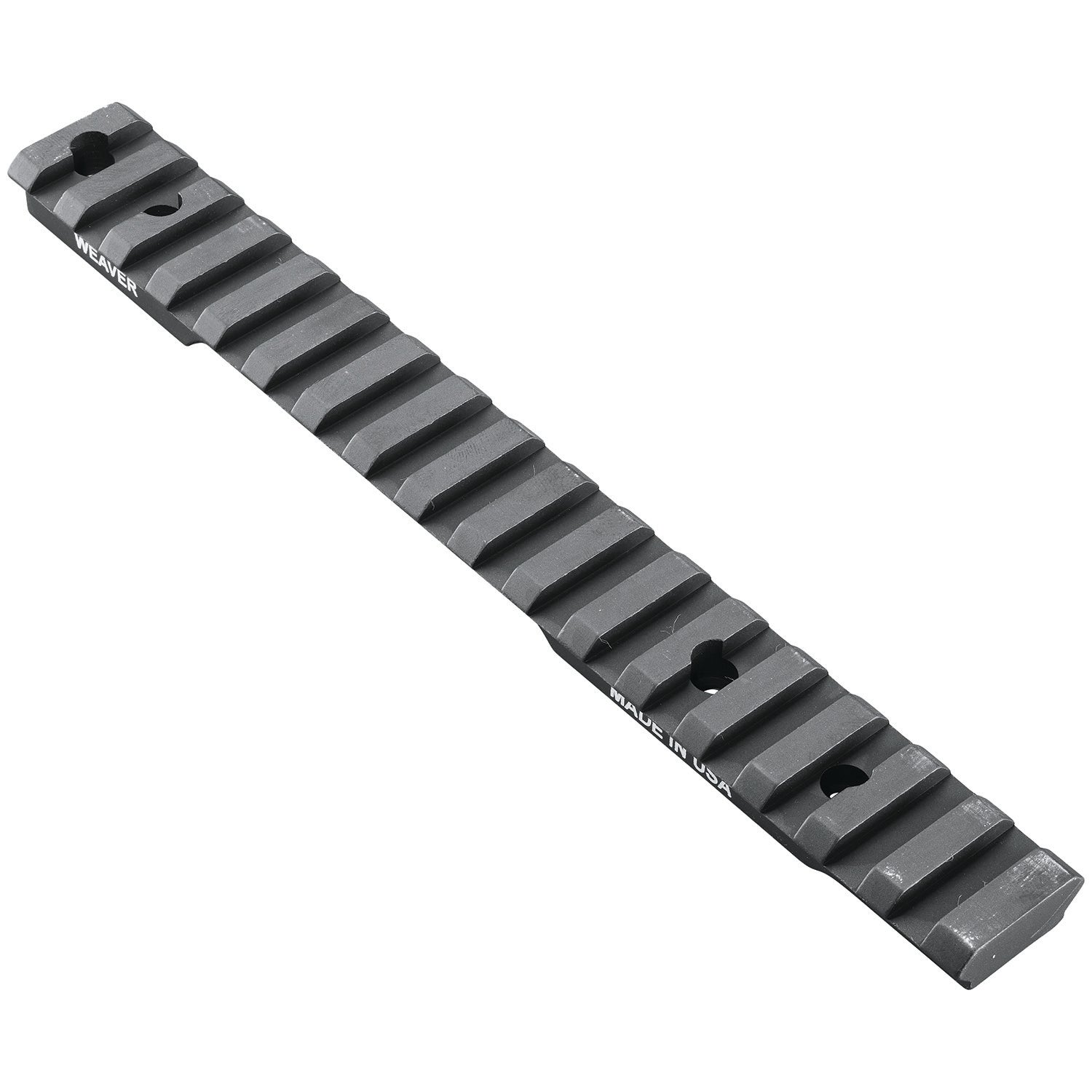 Weaver 99475 Tactical Extended Multi-Slot Base Black Anodized Fits Mossberg Patriot Short Action