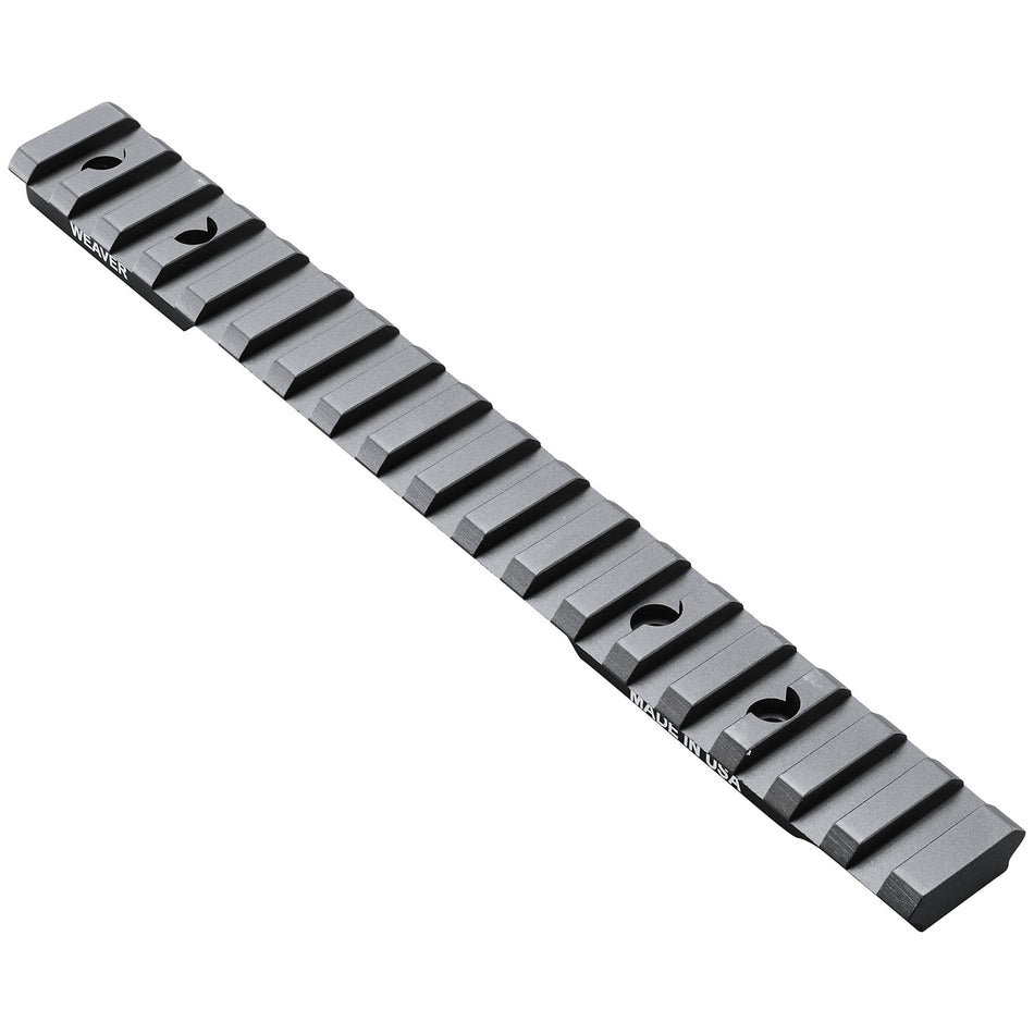 Weaver 99476 Tactical Extended Multi-Slot Base Black Anodized Fits Winchester XPR Long Action