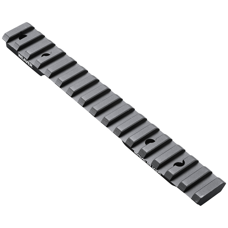 Weaver 99481 Tactical Extended Multi-Slot Base Black Anodized Fits Winchester Model 70 Short Action