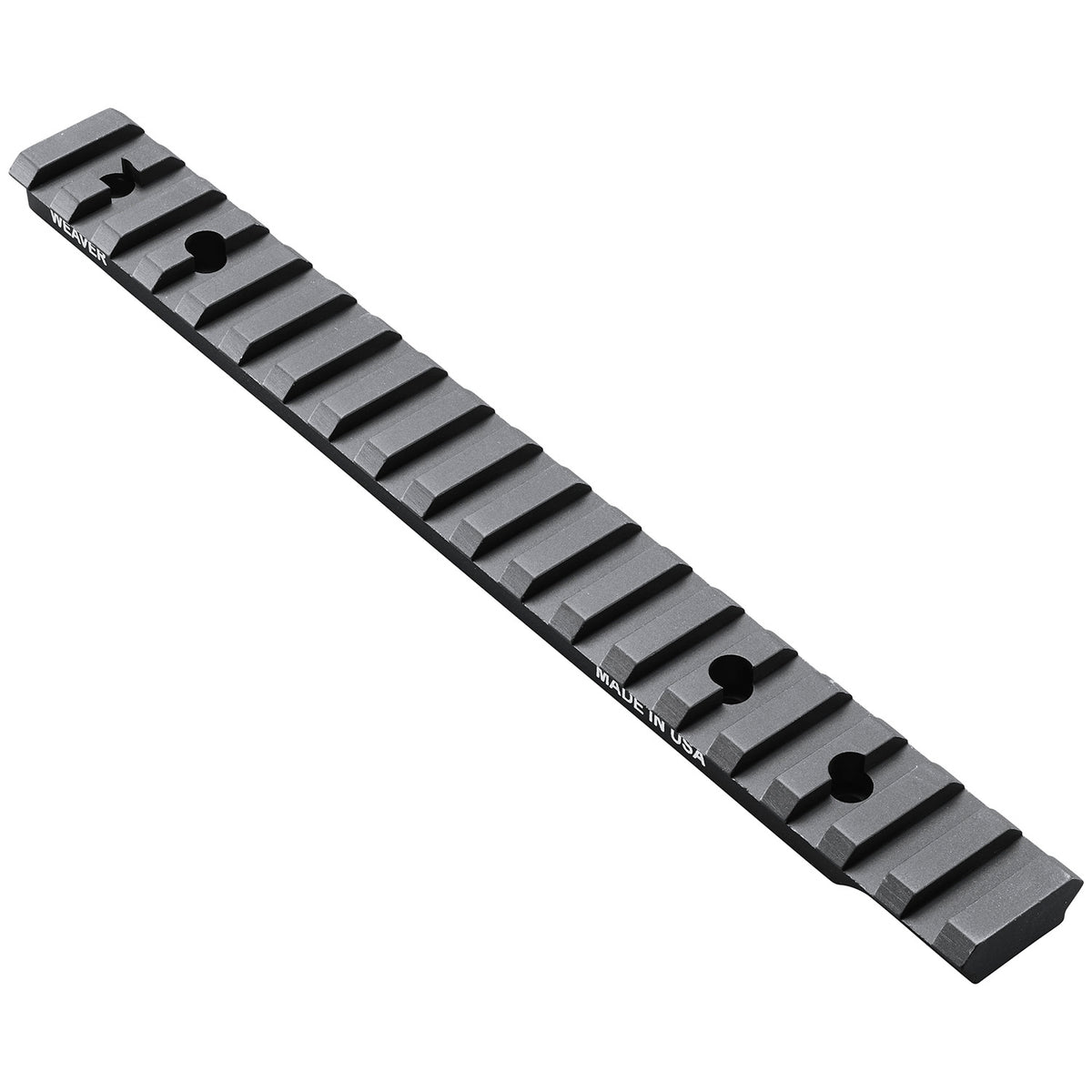 Weaver 99487 Tactical Extended Multi-Slot Base Black Anodized Aluminum Fits Savage Axis