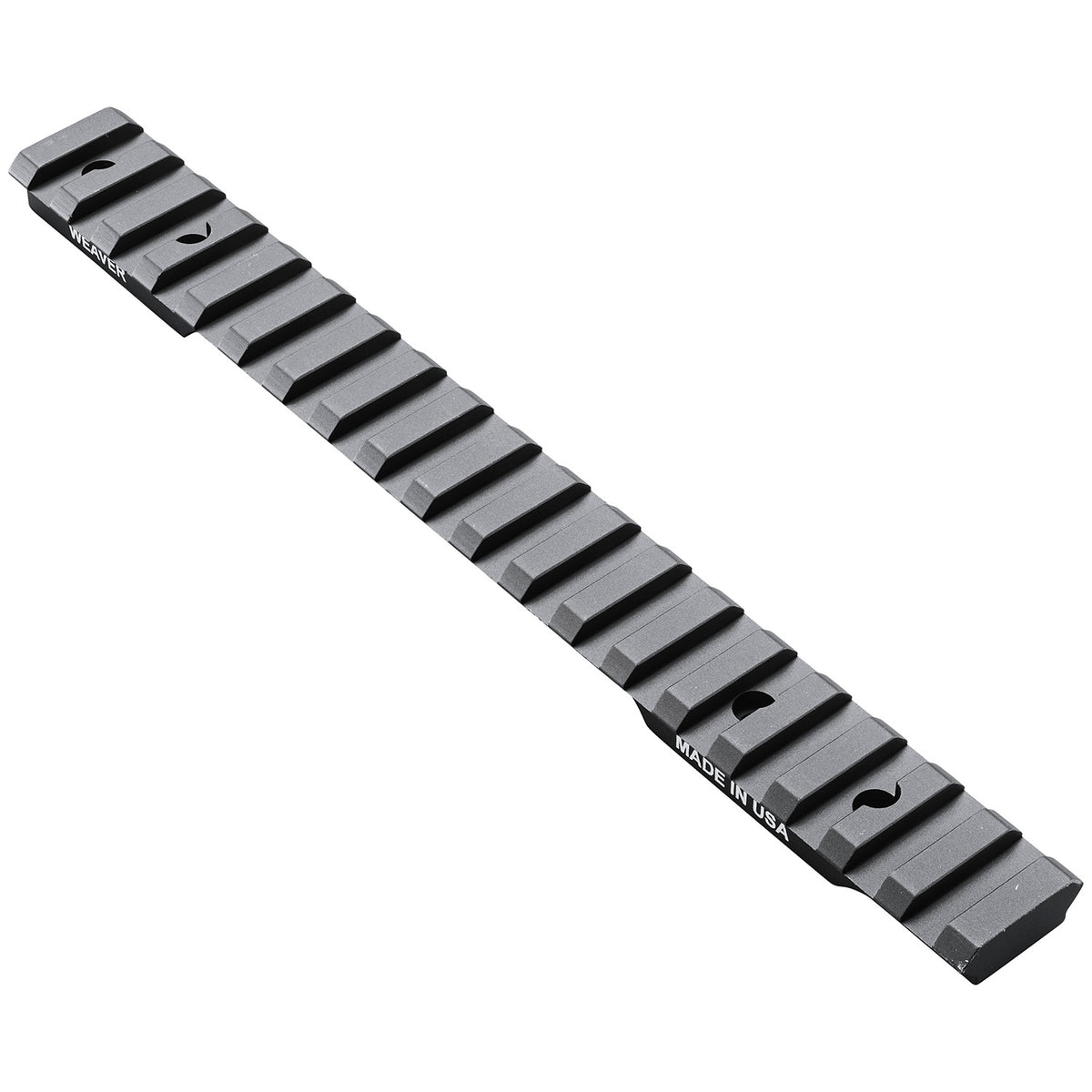Weaver 99489 Multi-Slot Extended Scope Base Matte Black Aluminum Savage Long Action 110-116