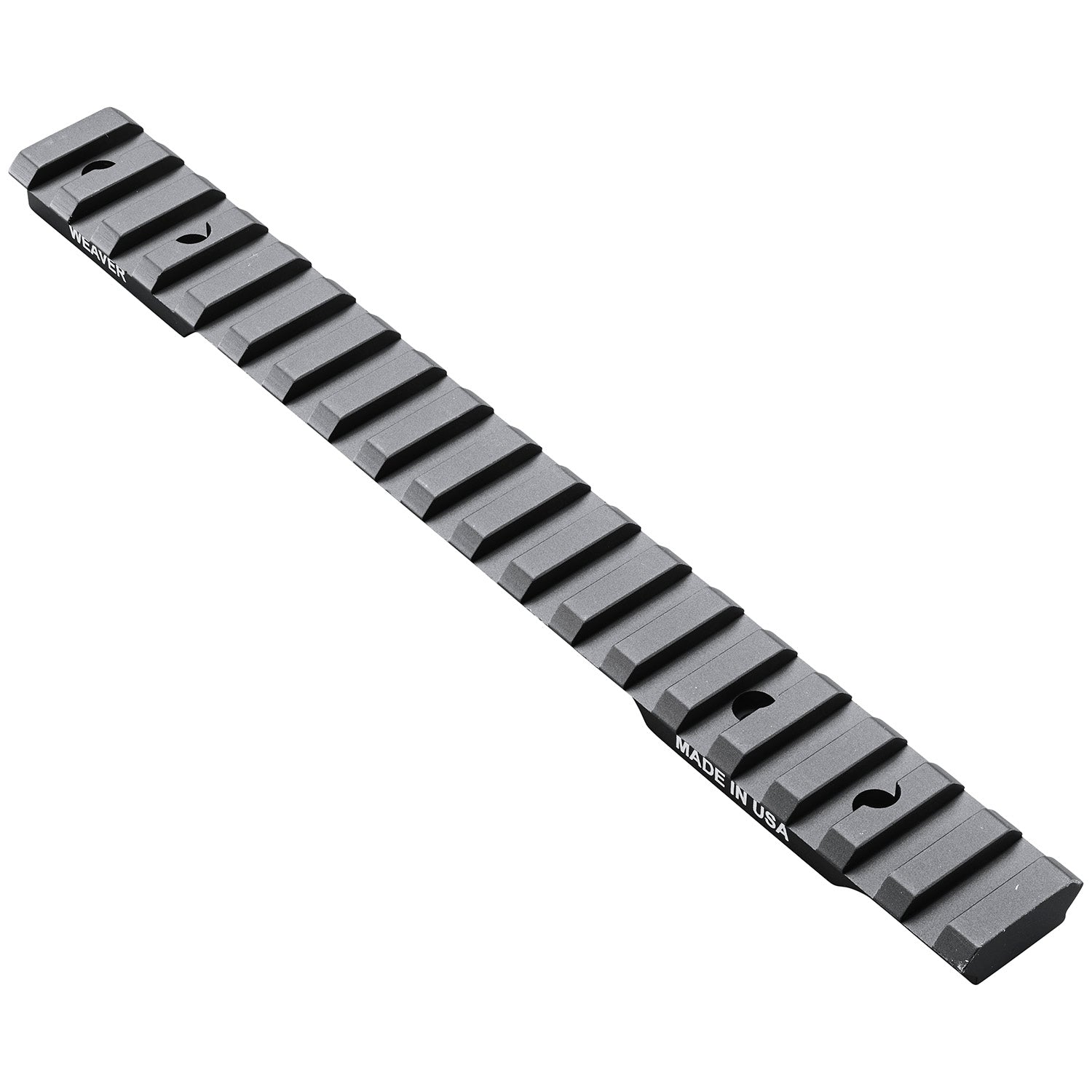 Weaver 99489 Multi-Slot Extended Scope Base Matte Black Aluminum Savage Long Action 110-116