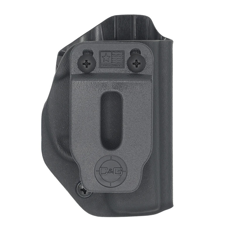 C&G Holsters Black Kydex Inside Waistband Holster for Ruger LCP