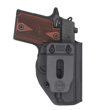 C&G Holsters Black Kydex Inside Waistband Holster for SIG P938