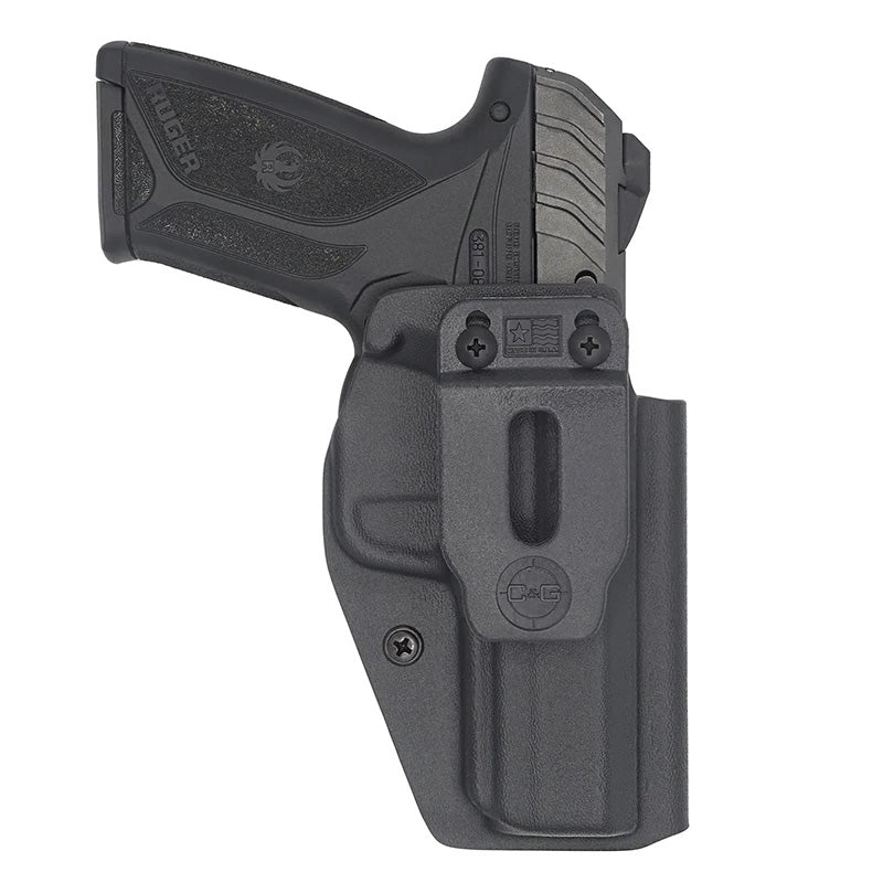 C&G Holsters Black Kydex Inside Waistband Holster for Ruger Security-9