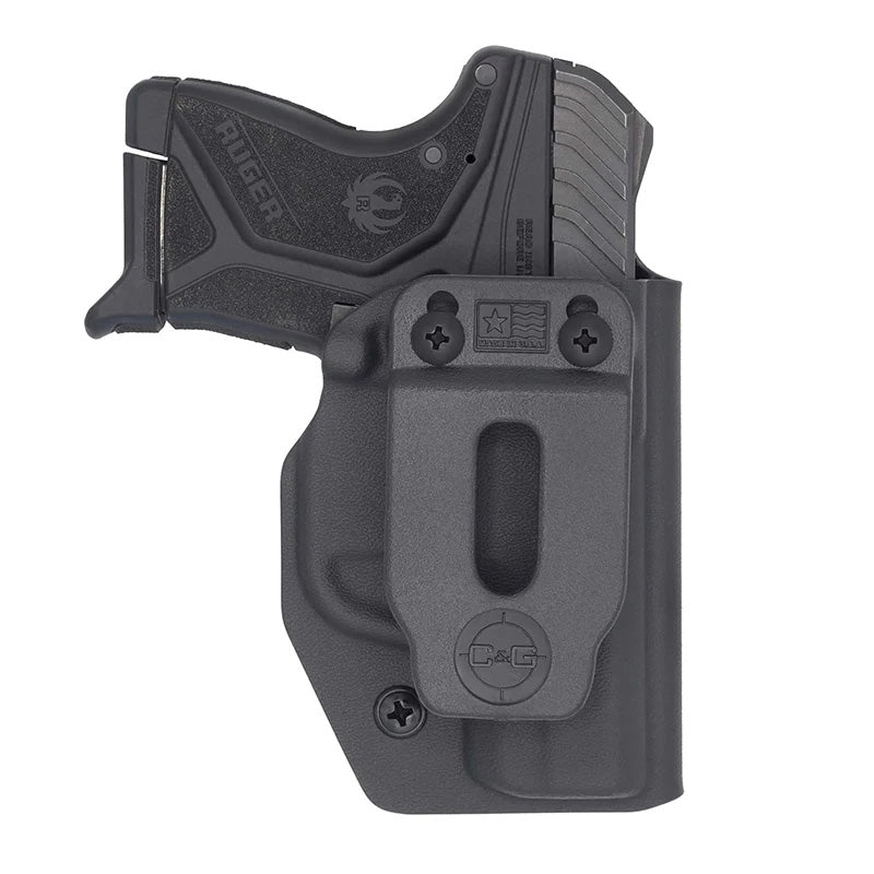 C&G Holsters Black Kydex Inside Waistband Holster for Ruger LCP II