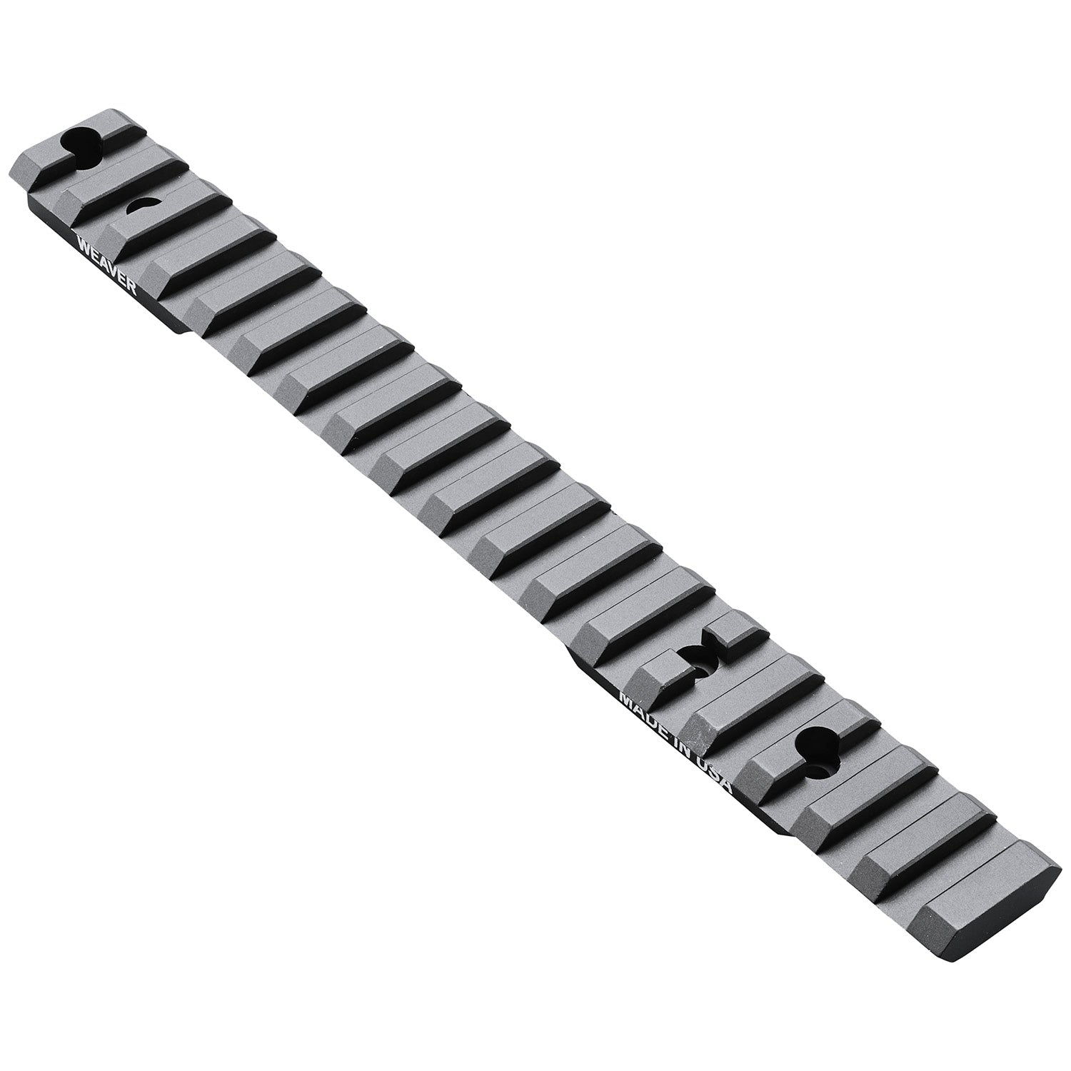 Weaver 99501 Multi-Slot Scope Base Matte Black Aluminum Remington 700 and Howa 1500 Long Action