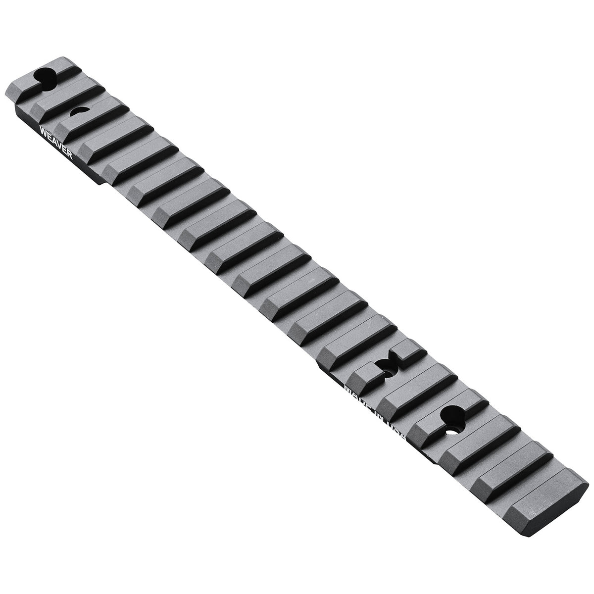 Weaver 99502 Multi-Slot Extended Scope Base 20 MOA Matte Black Aluminum Remington 700 and Howa 1500 Long Action