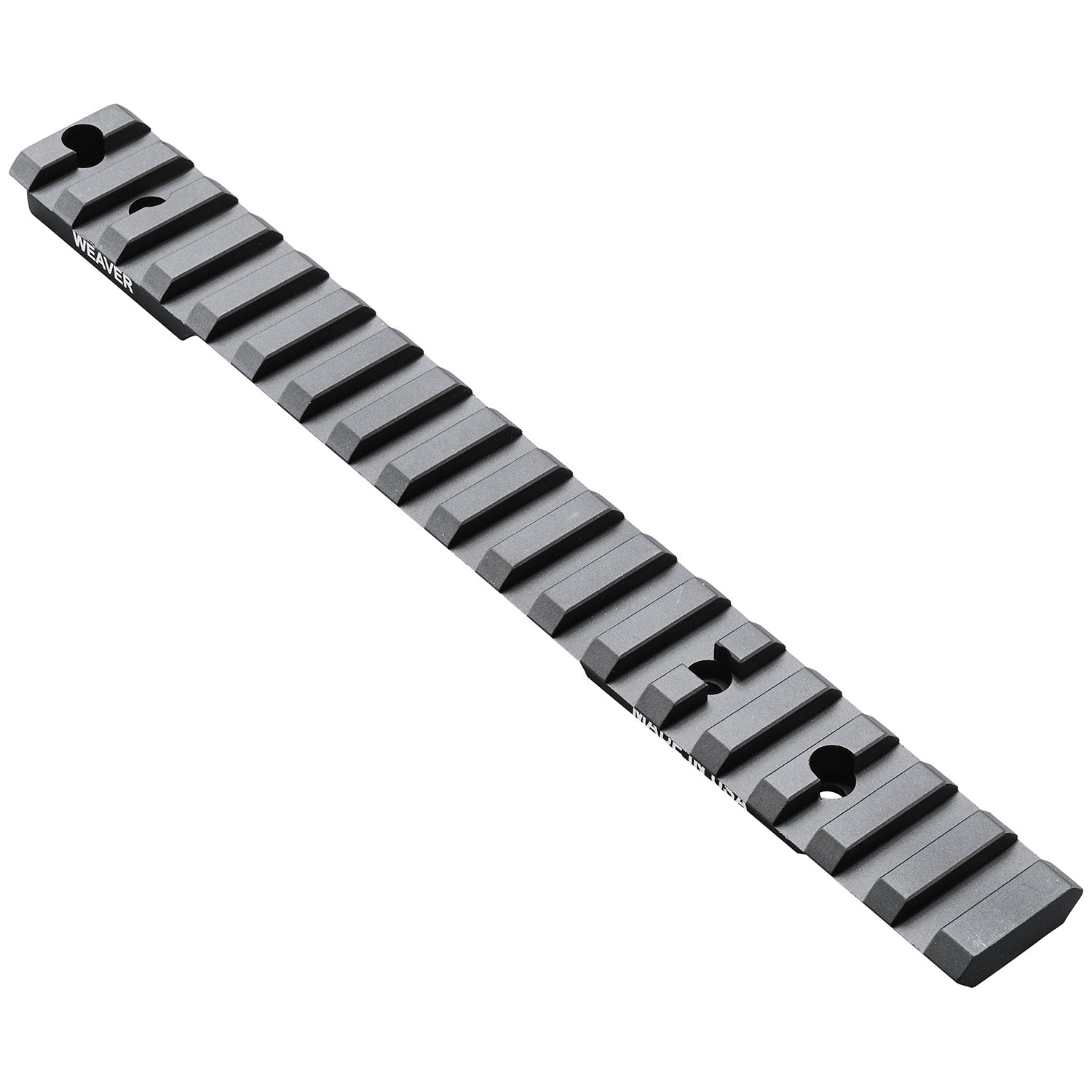 Weaver 99502 Multi-Slot Extended Scope Base 20 MOA Matte Black Aluminum Remington 700 and Howa 1500 Long Action