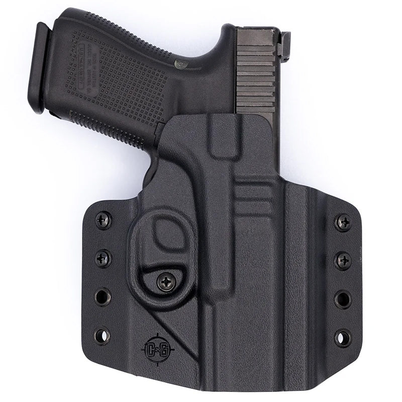 C&G Kydex Outside Waistband Holster for Glock 19/23 LH Black