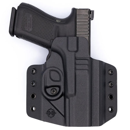 C&G Kydex Outside Waistband Holster for Glock 19/23 LH Black