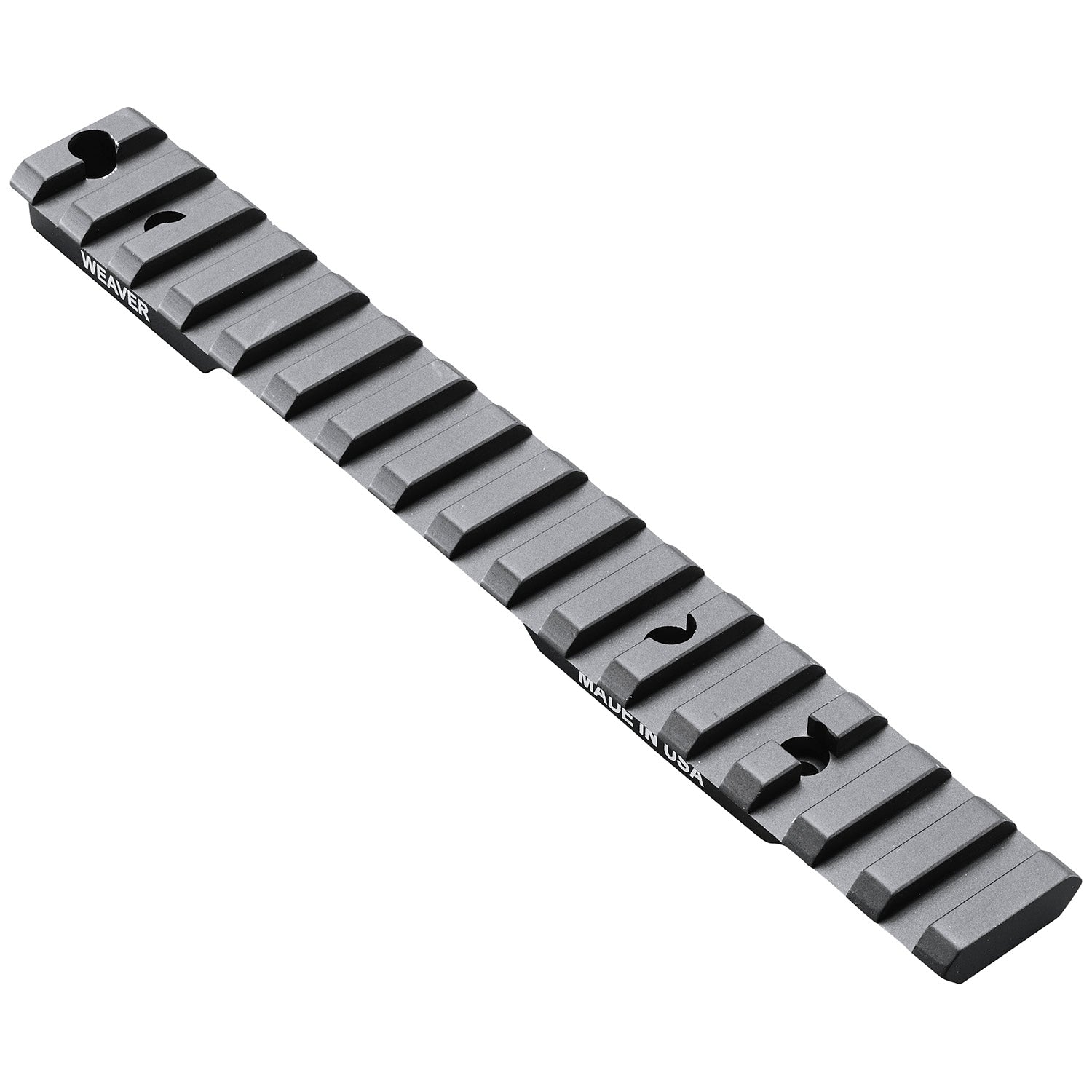 Weaver 99503 Multi-Slot Extended Scope Base Matte Black Aluminum Remington 700 Short Action