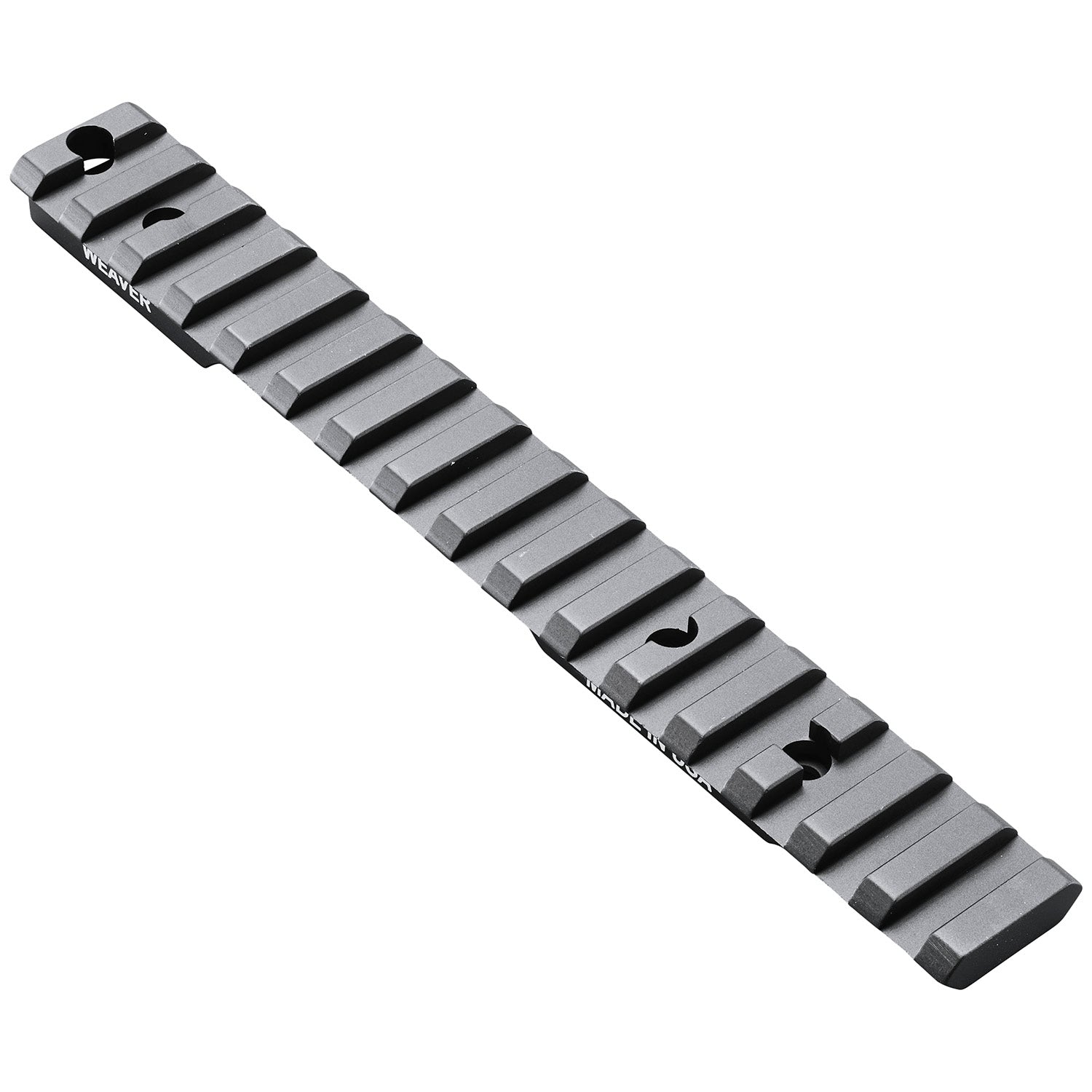 Weaver 99504 Multi-Slot Extended Scope Base Matte Black Aluminum Remington 700 Short Action 20 MOA