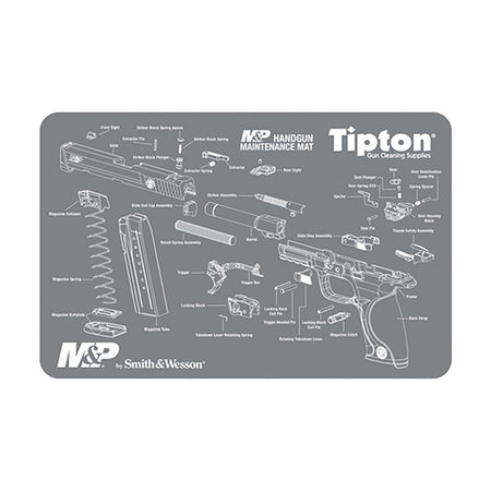Tipton S&W M&P Maintenance Mat 11" x 17" Grey