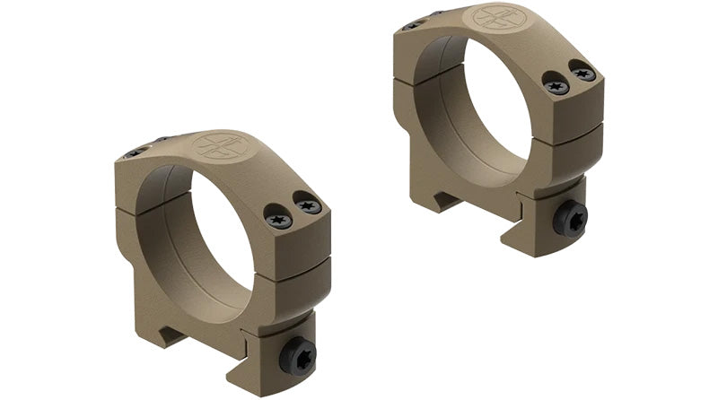 Leupold Mark 4 Aluminum 35mm Medium Scope Rings in FDE