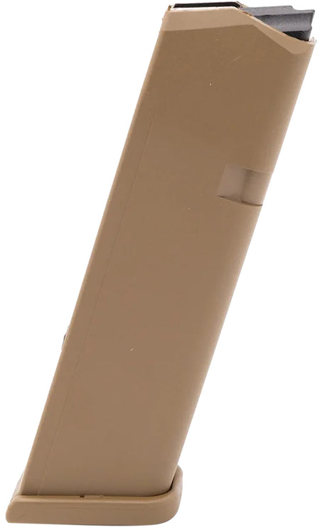 Glock G17/19X Compatible 9mm 17rd Coyote Tan Polymer Magazine
