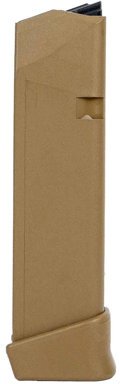 Glock G17/19X Compatible 9mm 19rd Coyote Tan Polymer Magazine