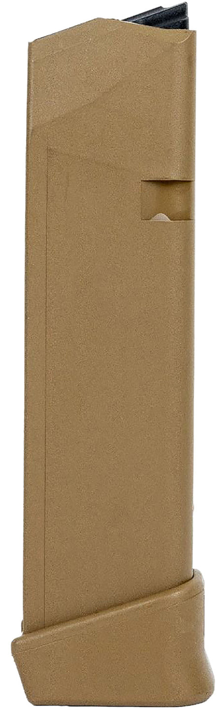 Glock G17/19X Compatible 9mm 19rd Coyote Tan Polymer Magazine