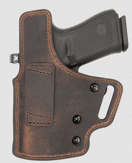 Versacarry DEF2202-300A Defender Alpha OWB Holster Brn/Blk Sz2 3.0"