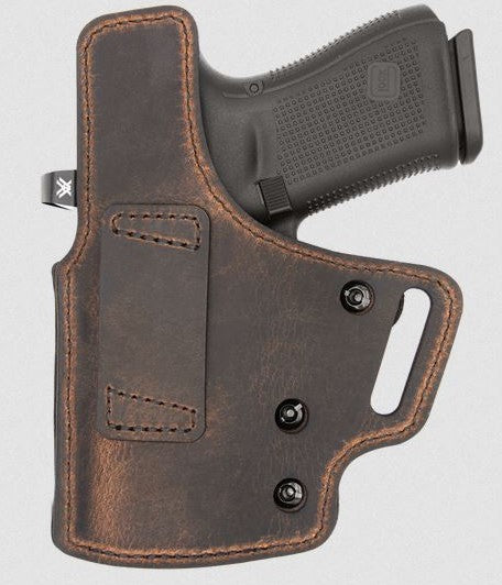 Versacarry DEF2202-425A Defender Alpha OWB Holster Brn/Blk Sz2 4.25"